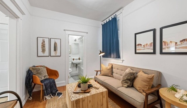 Comfortable 1-bedroom apartment in phenomenal San Francisco with WiFi, AC