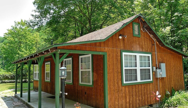 Cozy Cabin on the Creek-Creek side- Secluded - Charcoal Grill
