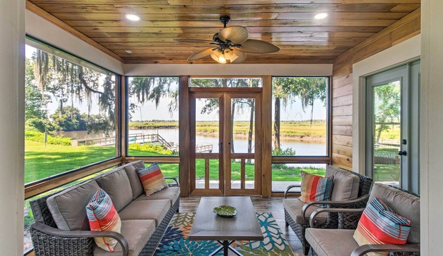 Dock, Altamaha River Access! Angler's Paradise