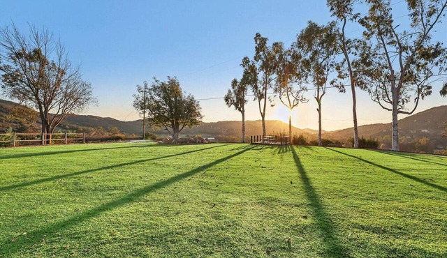 EVENT space tucked into the Escondido countryside.