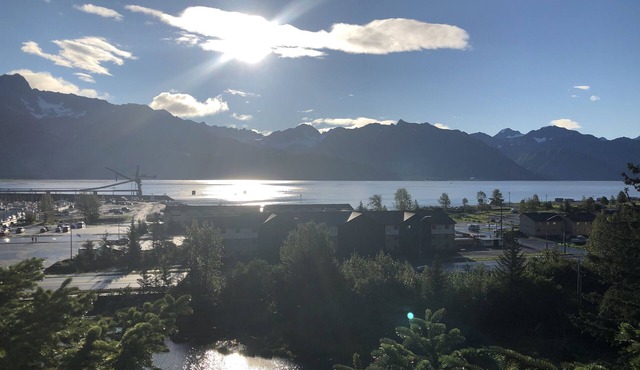 Gorgeous new, 1 bd luxury apt, offering stunning views of the mountains and bay