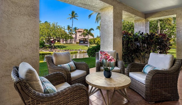 🏖️Ground Floor Condo | Lagoon Views + Large Lanai + A/C