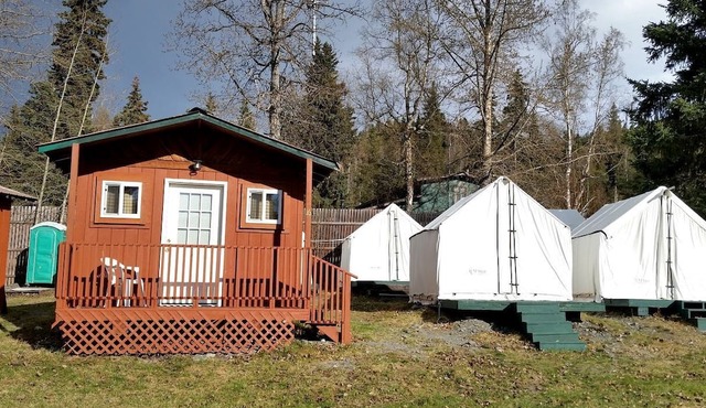 Rustic and Cozy Cabin Rental with Bunk Beds near Kenai Lake, Alaska