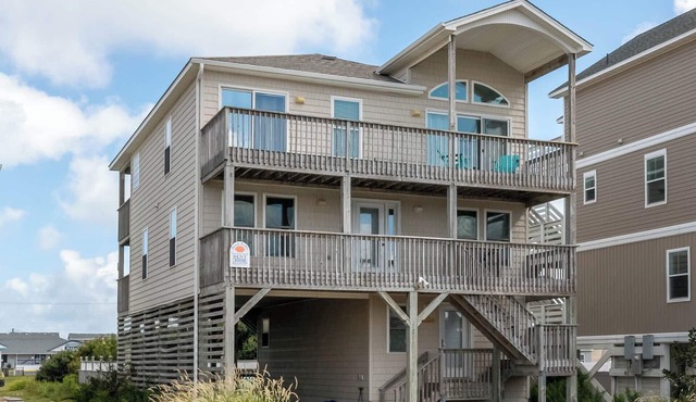 Shell Town – Nags Head MP 16, Ocean View, 360 Yds to Beach, Pool, Hot Tub, Flex Stays