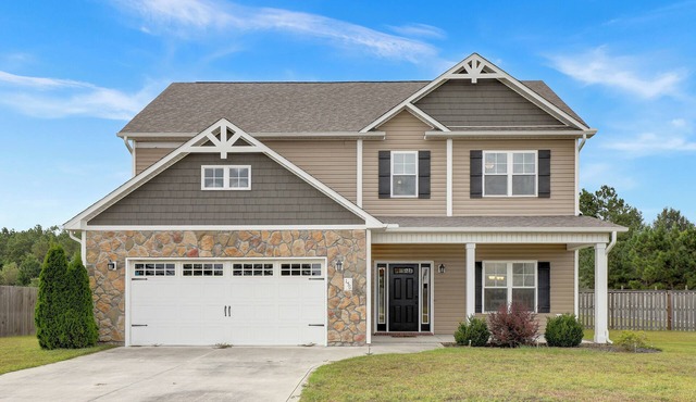 Spacious Family Retreat Near Camp Lejeune, Swansboro & Hammocks Beach