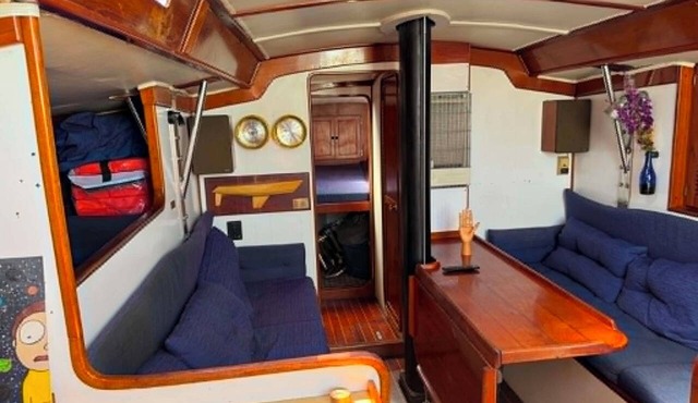 Stay aboard classic 41' yacht in San Diego’s most beautiful marina setting!