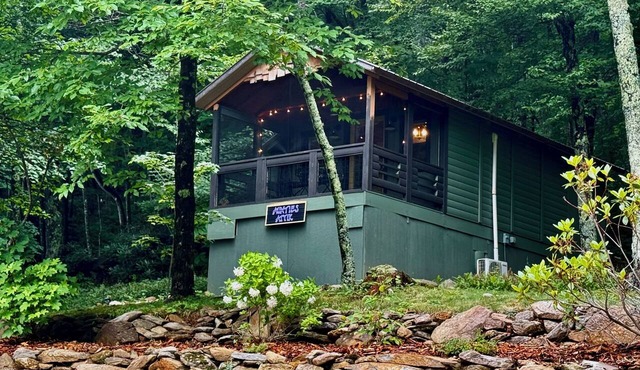 Welcome to Black Mountain Stomping Ground's Auntie's Attik w Mtn Views/porch